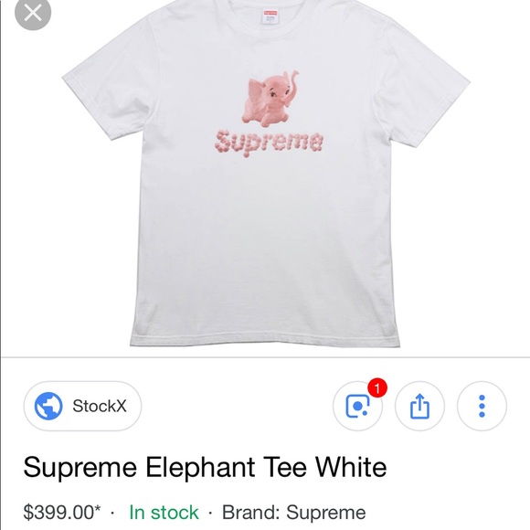 supreme elephant shirt
